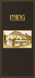 Ming Chinese Restaurant Menu